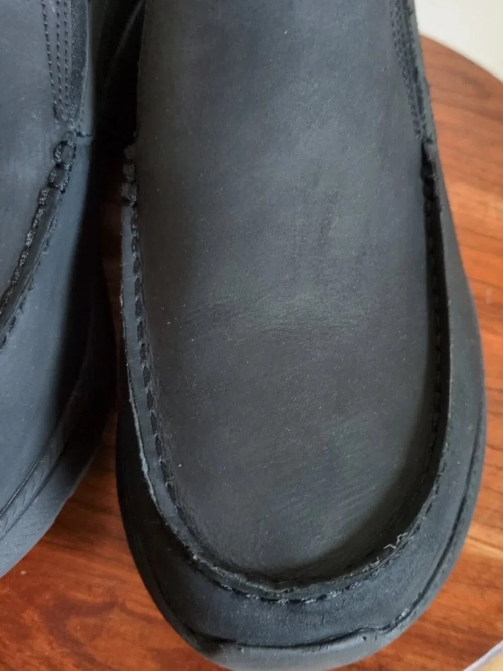 Skechers Men's Pollard Osgood Relaxed Black Slip-In On Loafers Shoes Size 11.5